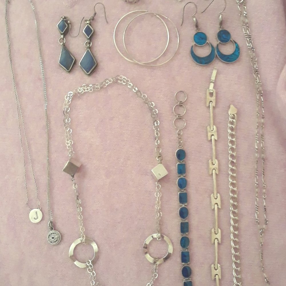 Sterling Silver Jewelry Wardrobe Bundle